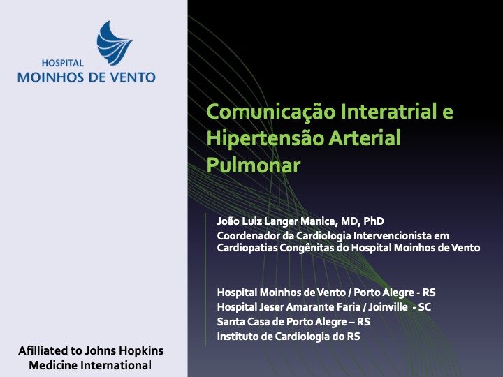 28° Congresso Brasileiro de Cardiopatias Congênitas, Cardiologia Pediátrica Intervenção e Cirurgia Cardíaca Pediátrica